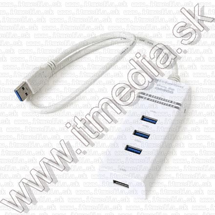 Image of Omega USB 3.0 HUB 4 port *white* (IT10714)